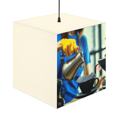 "A Cup of Courage" - The Alien Light Cube Lamp