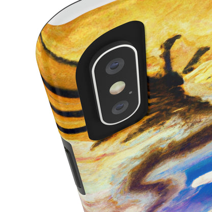 "A Heavenly Blaze with a Mystic Dragon" - The Alien Tough Phone Cases