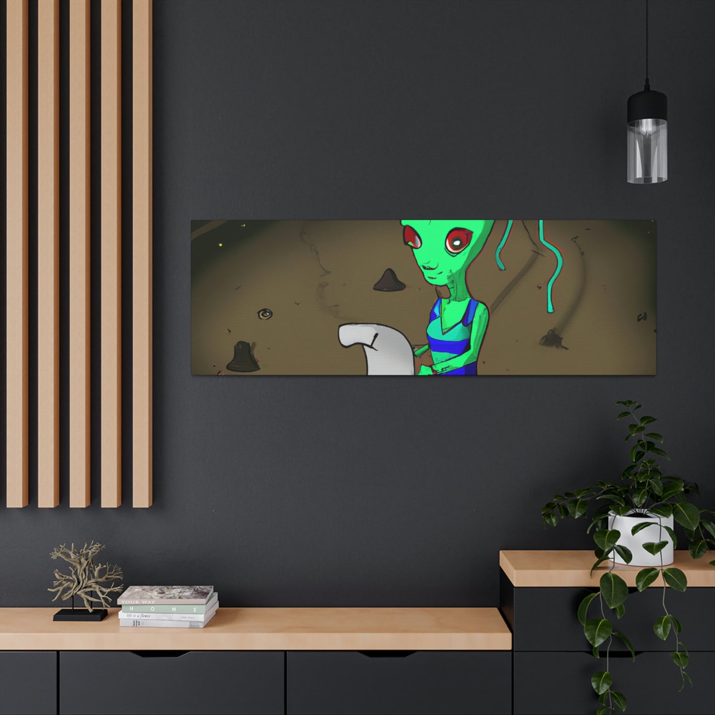 Lost in Space: La aventura del alienígena sin mapa - The Alien Canva