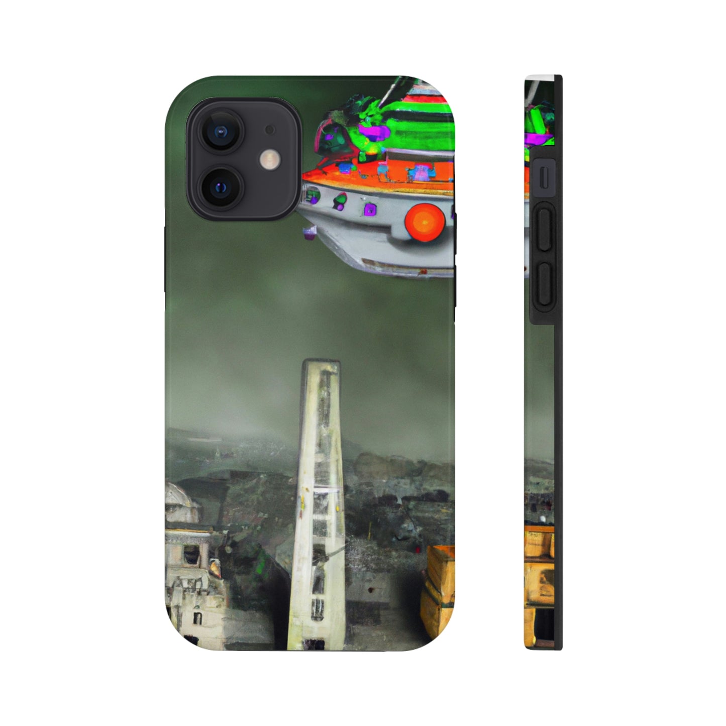 "Rätsel in den Ruinen" - Die Alien Tough Phone Cases