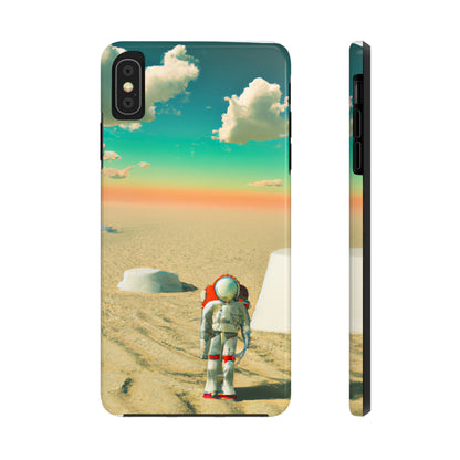 "A Strayed Astronaut: Alone on a Forlorn Planet" - The Alien Tough Phone Cases