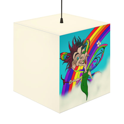 Rainbow Mischief Fairy - Die Alien Light Cube Lampe