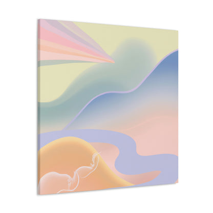 "Dreamy Tripy: Exploring Pastel Palettes in Art." - Canvas