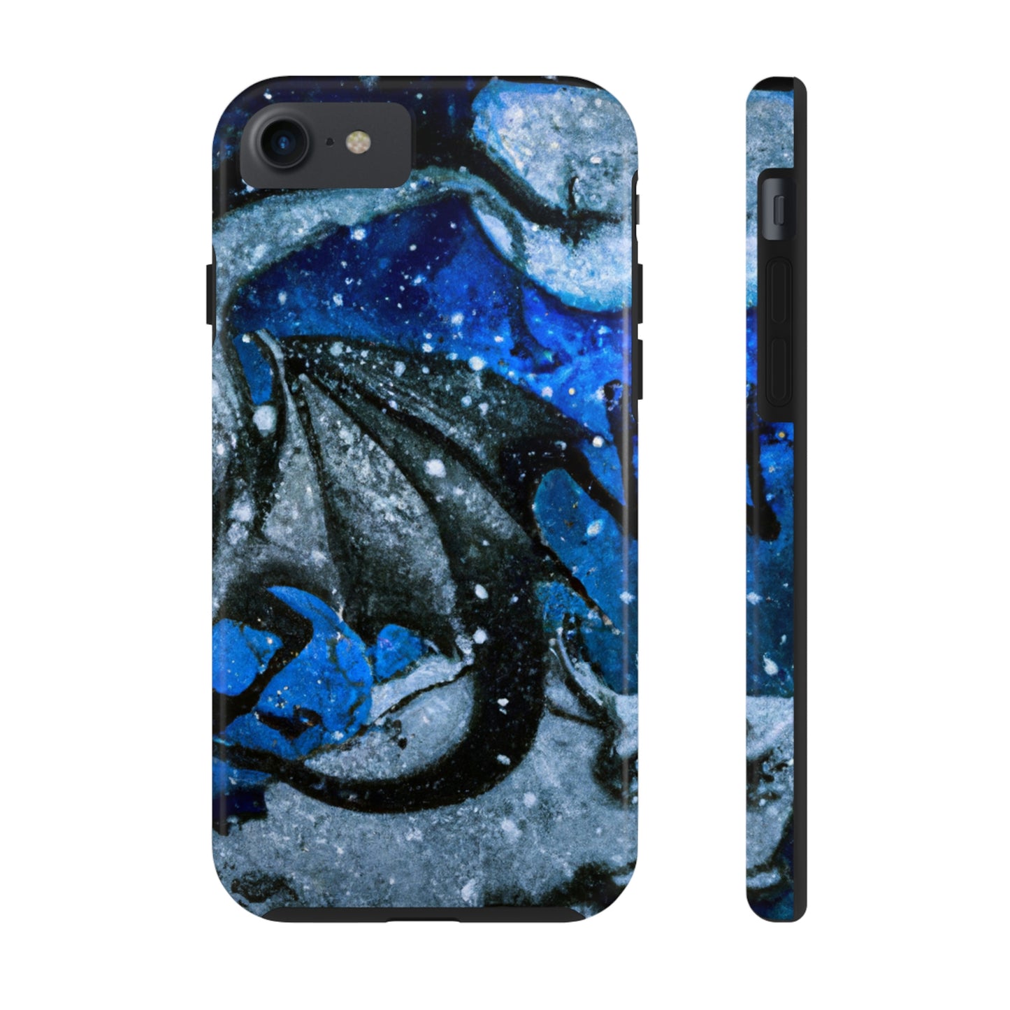 "Frosted Moonlight Dragon" - Die Alien Tough Phone Cases