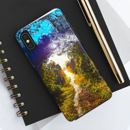 "A Beam of Light on a Forgotten Path" - The Alien Tough Phone Cases