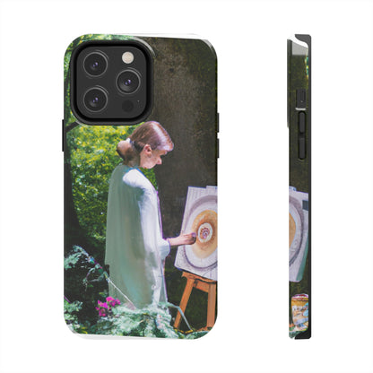 "Encantamiento en aceite: la visión de un bosque mágico de un joven artista" - The Alien Tough Phone Cases