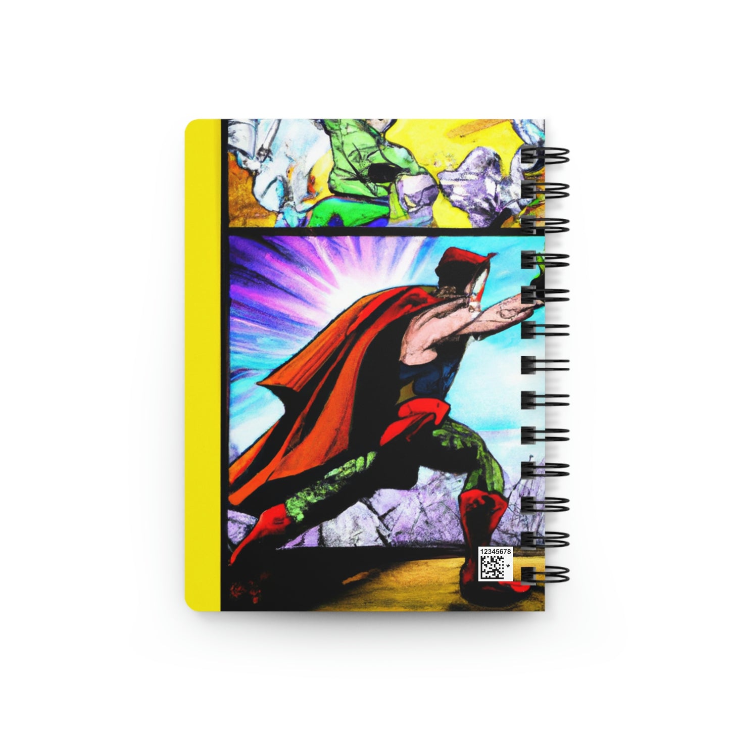 Superhero Showdown! - The Alien Spiral Bound Journal