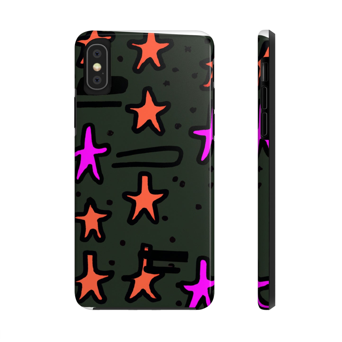 "Abandoned in the Glittering Night Sky" - The Alien Tough Phone Cases