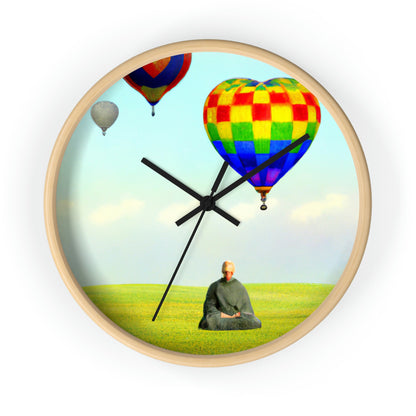 "Finding Stillness in the Sky" - The Alien Wall Clock