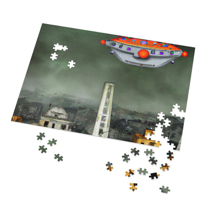 "Conundrum in the Ruins" - The Alien Jigsaw Puzzle