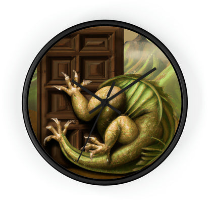 Guardian of the Hidden Door: The Slumbering Dragon - Die Alien-Wanduhr