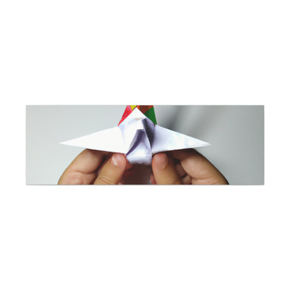 "Covert Creations: Crafting a Secret Message with Origami" - The Alien Canva