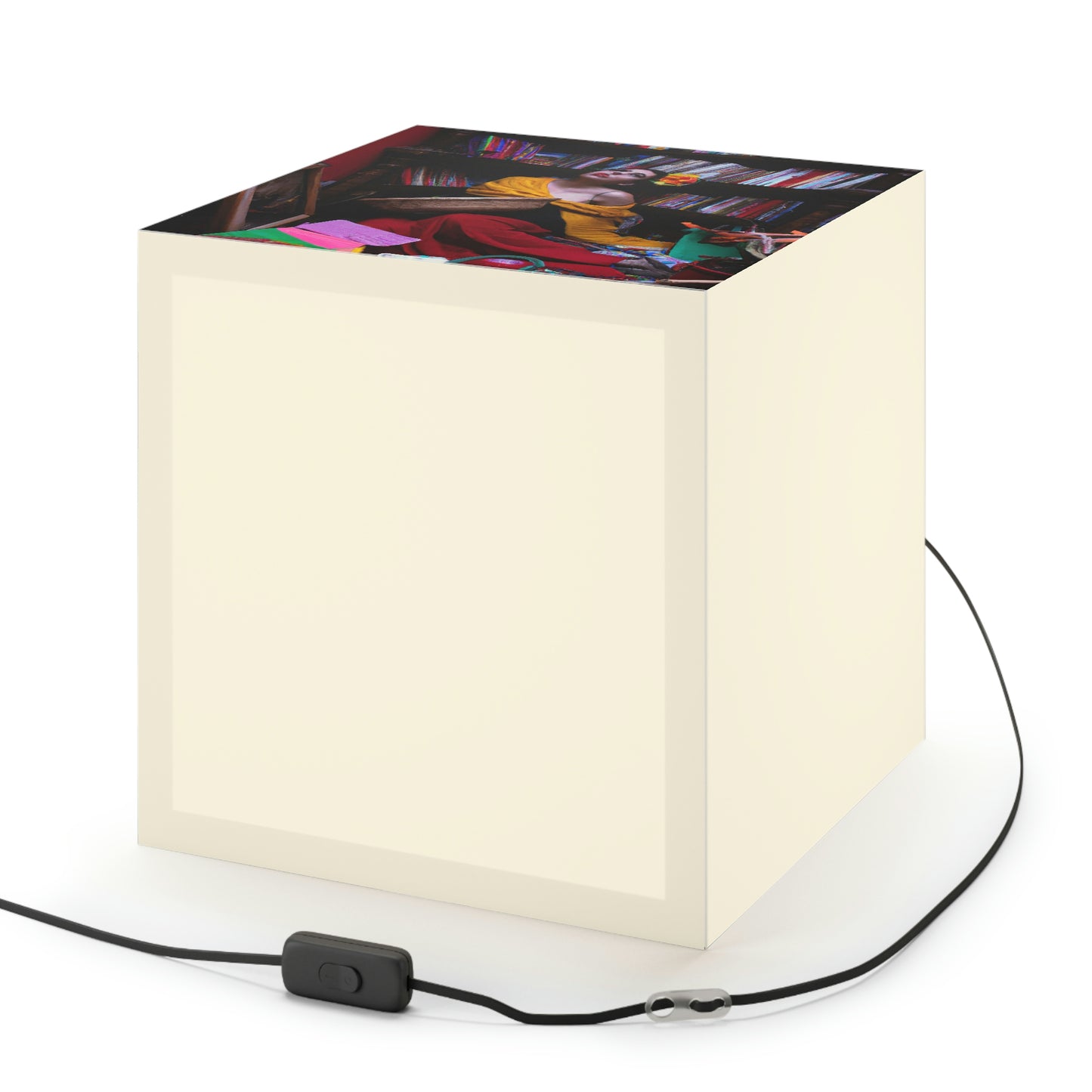 The Lost Library of the Magisters' Attic. - The Alien Light Cube Lamp