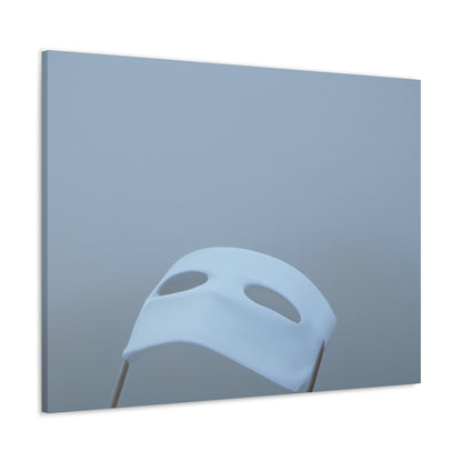 "The Ghostly Mask in the Foggy Sea". - The Alien Canva