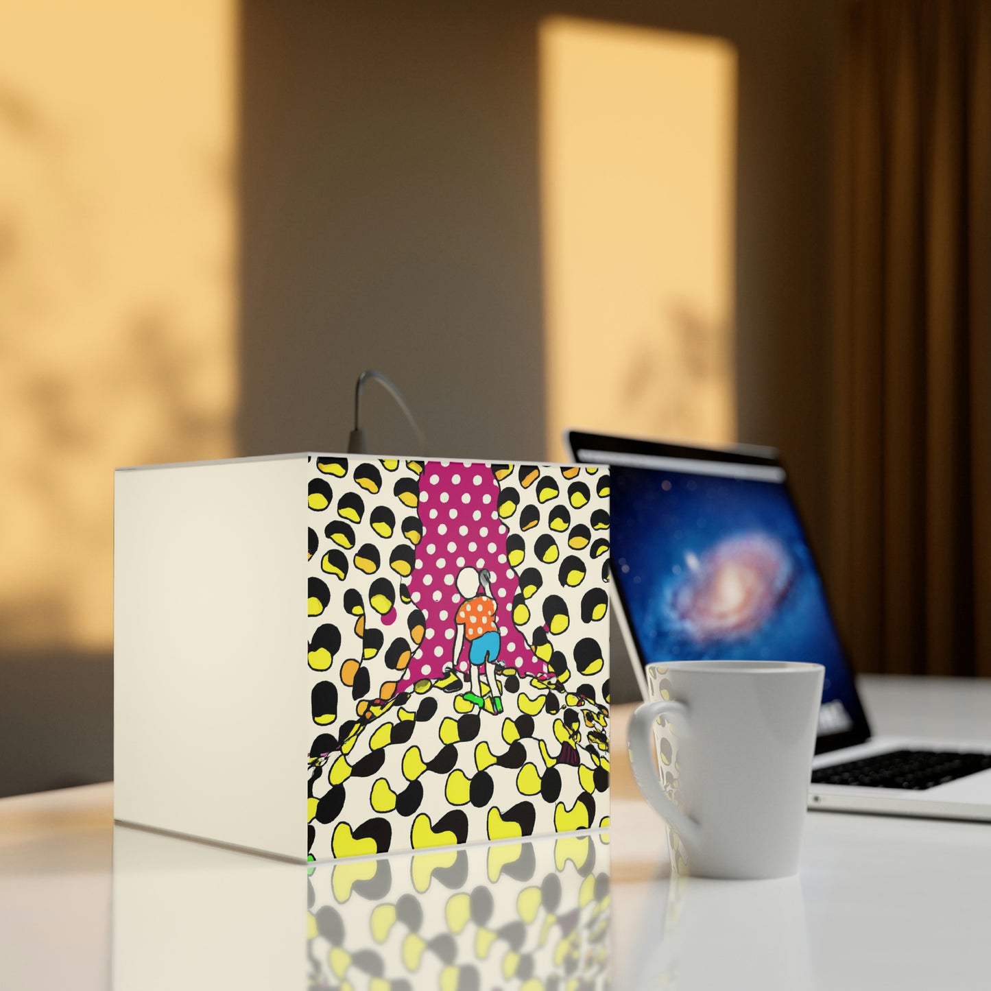 "Cave of Sweet Wonders" - The Alien Light Cube Lamp