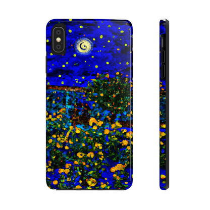 "A Midnight Celebration in Grandma's Garden" - The Alien Tough Phone Cases