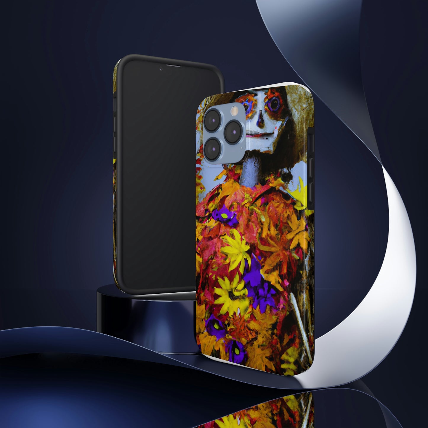 "Autumn Scarecrow Blues" - The Alien Tough Phone Cases