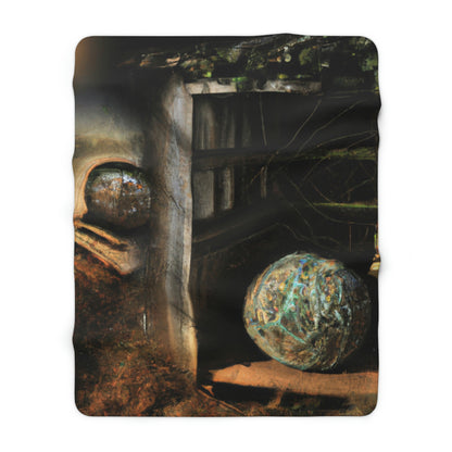 The Doghouse of Mystery. - The Alien Sherpa Fleece Blanket