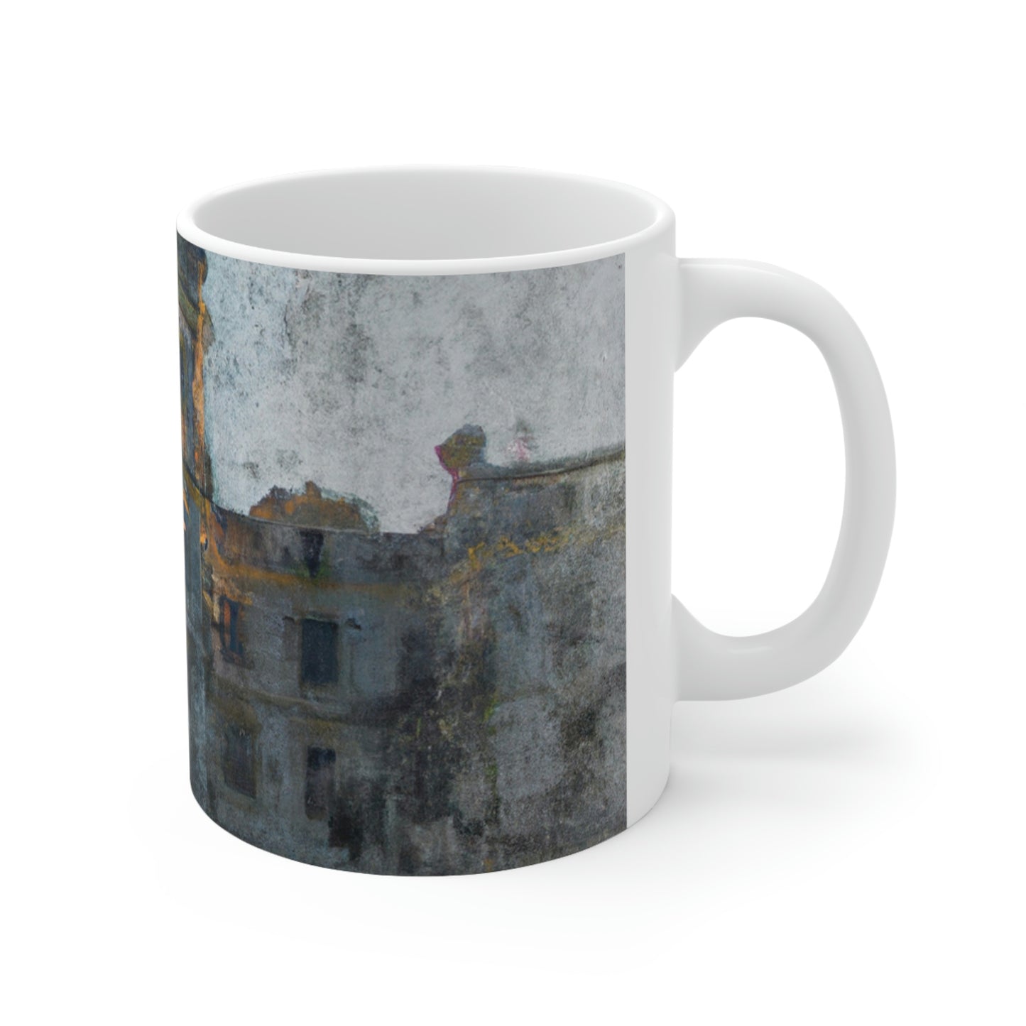 "The Forgotten Castle: A Faded Remembrance" - The Alien Ceramic Mug 11 oz