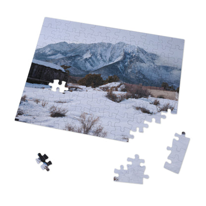 "Silent Peak: An Empty Town's Story" - The Alien Jigsaw Puzzle