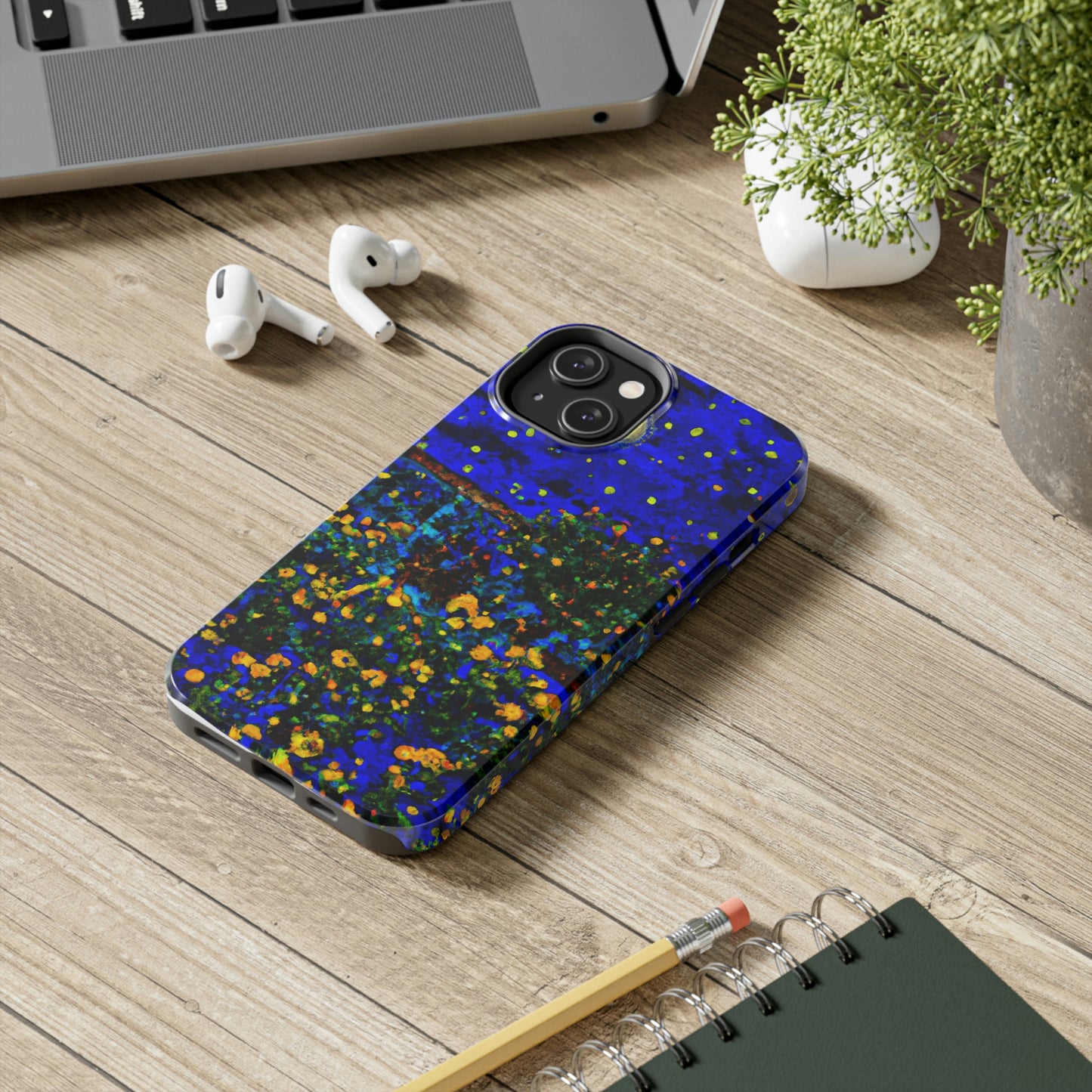 "A Midnight Celebration in Grandma's Garden" - The Alien Tough Phone Cases