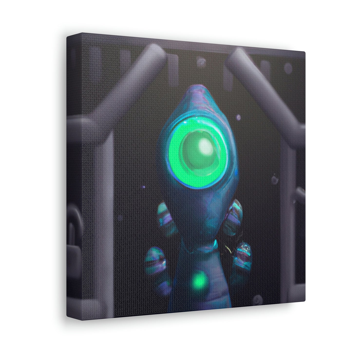 "The Secret Portal Guardian" - The Alien Canva