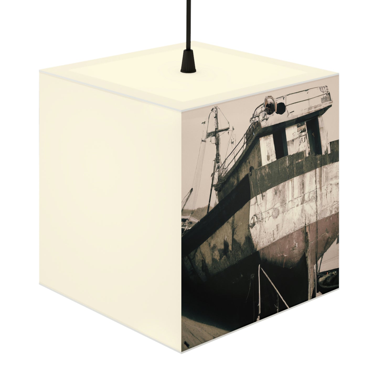 "A Sailor's Last Stop" - Die Alien Light Cube Lampe