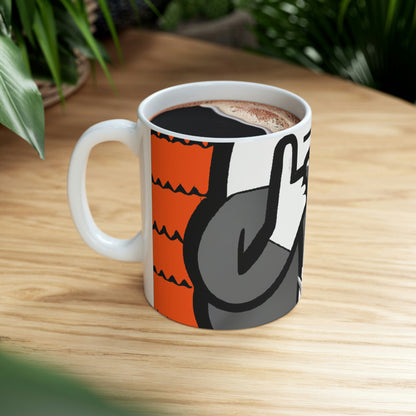 The Fox's Stolen Secret - The Alien Ceramic Mug 11 oz