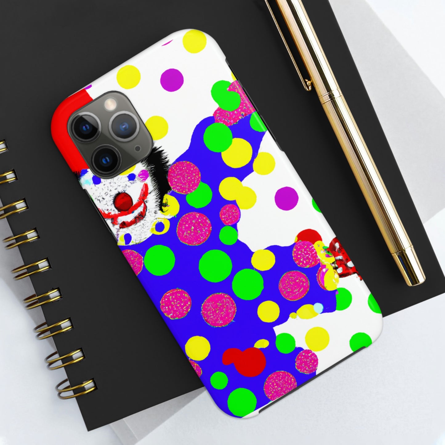 "Clowning Around in the Cold: A Winter Glove Story" - The Alien Tough Phone Cases