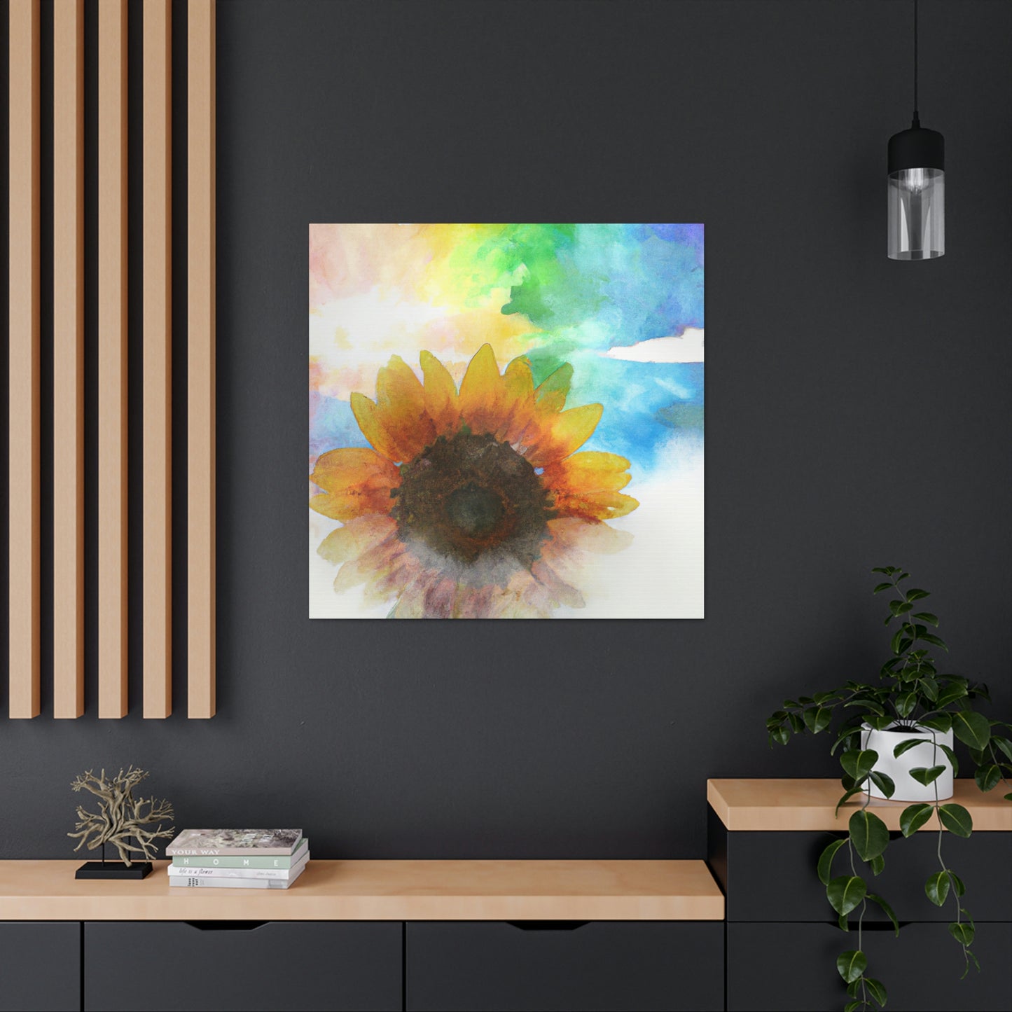 Rainbow Skies Artist - Canvas