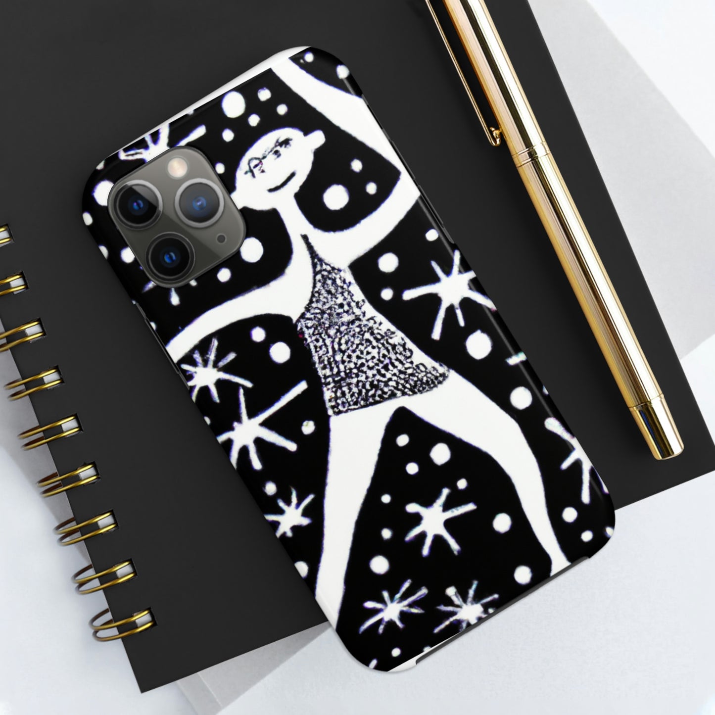 „Dancing Among the Galactic Light“ – The Alien Tough Phone Cases