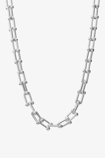 Fun Day Ahead Alloy Chain Necklace