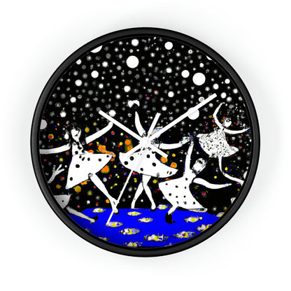 Twinkling Starlight Dance of the Fairies - El reloj de pared alienígena