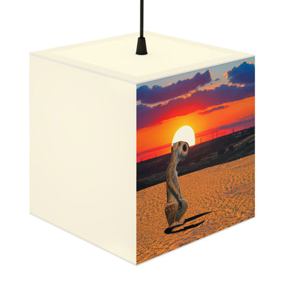 "Farewell to the Horizon" - Die Alien Light Cube Lampe