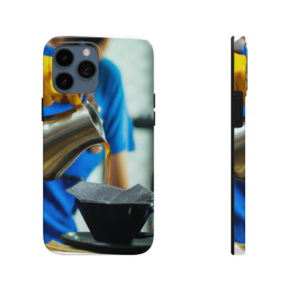 "Eine Tasse Mut" - Die Alien Tough Phone Cases