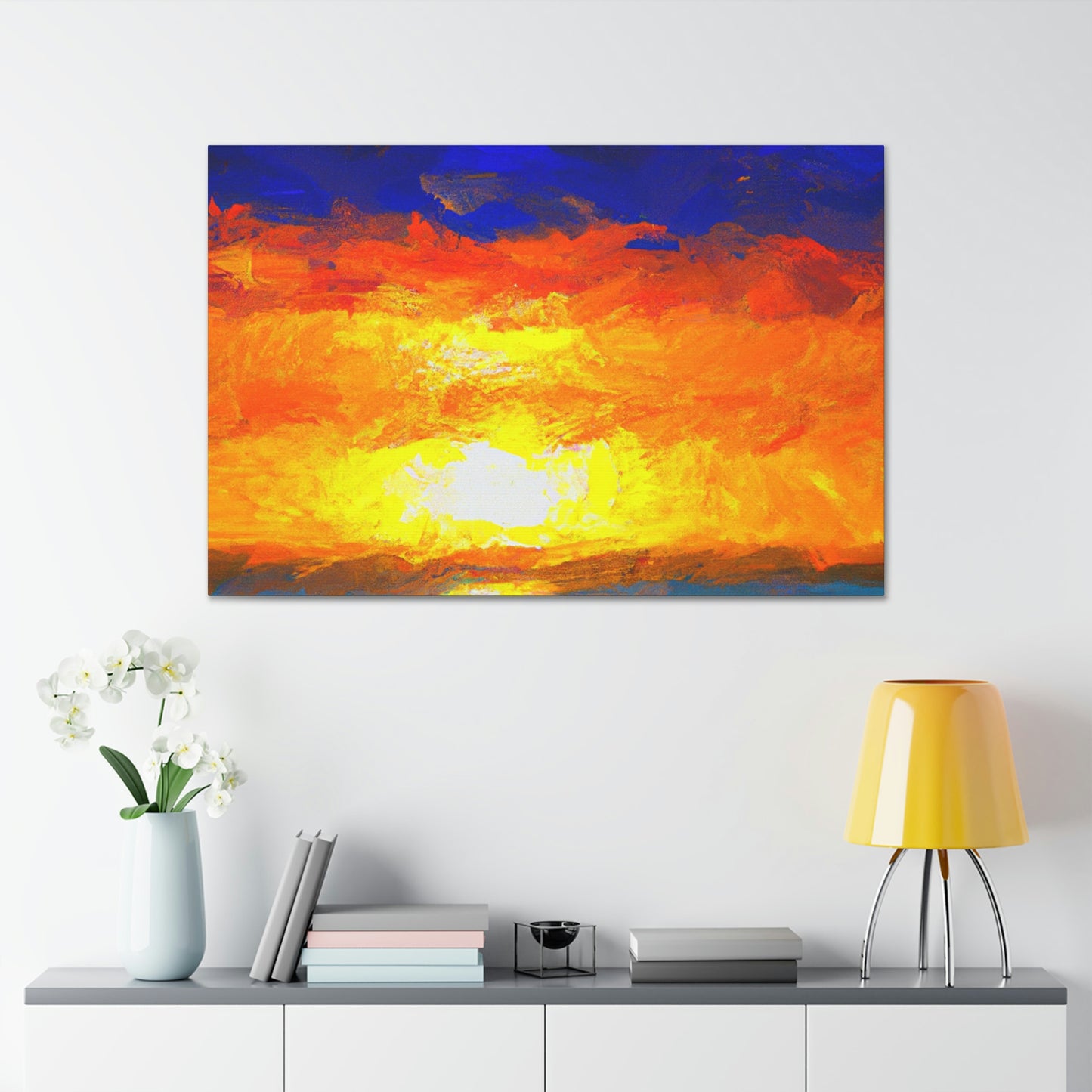 Sunrise Seascape Artist - Peter Ocean - Canvas