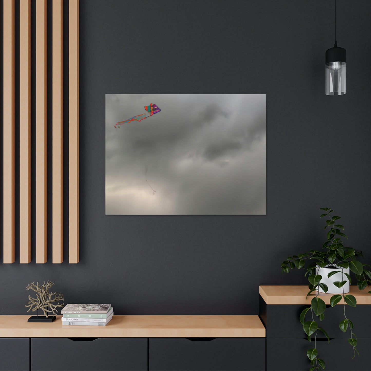 "Daring the Stormy Sky" - The Alien Canva