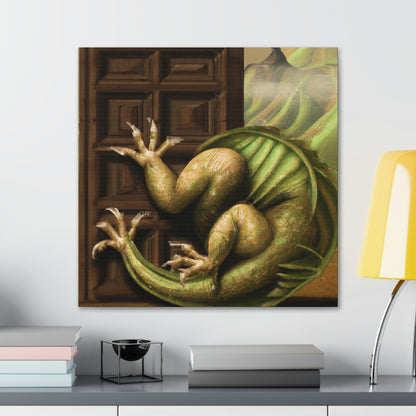 Guardian of the Hidden Door: The Slumbering Dragon - The Alien Canva