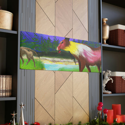 "Celebrating My Heritage: Painting Our Animals in Their Landscape" - Canvas