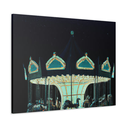 "A Lonesome Carousel Under Shining Stars" - The Alien Canva