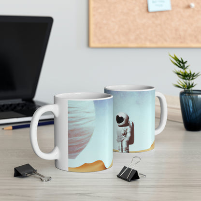 "Alone in an Unknown Galaxy" - Taza de cerámica The Alien 11 oz