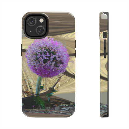 "A Blooming Miracle: Beauty in Chaos" - The Alien Tough Phone Cases