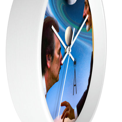 "A Chance Encounter Between Fateful Strangers" - The Alien Wall Clock