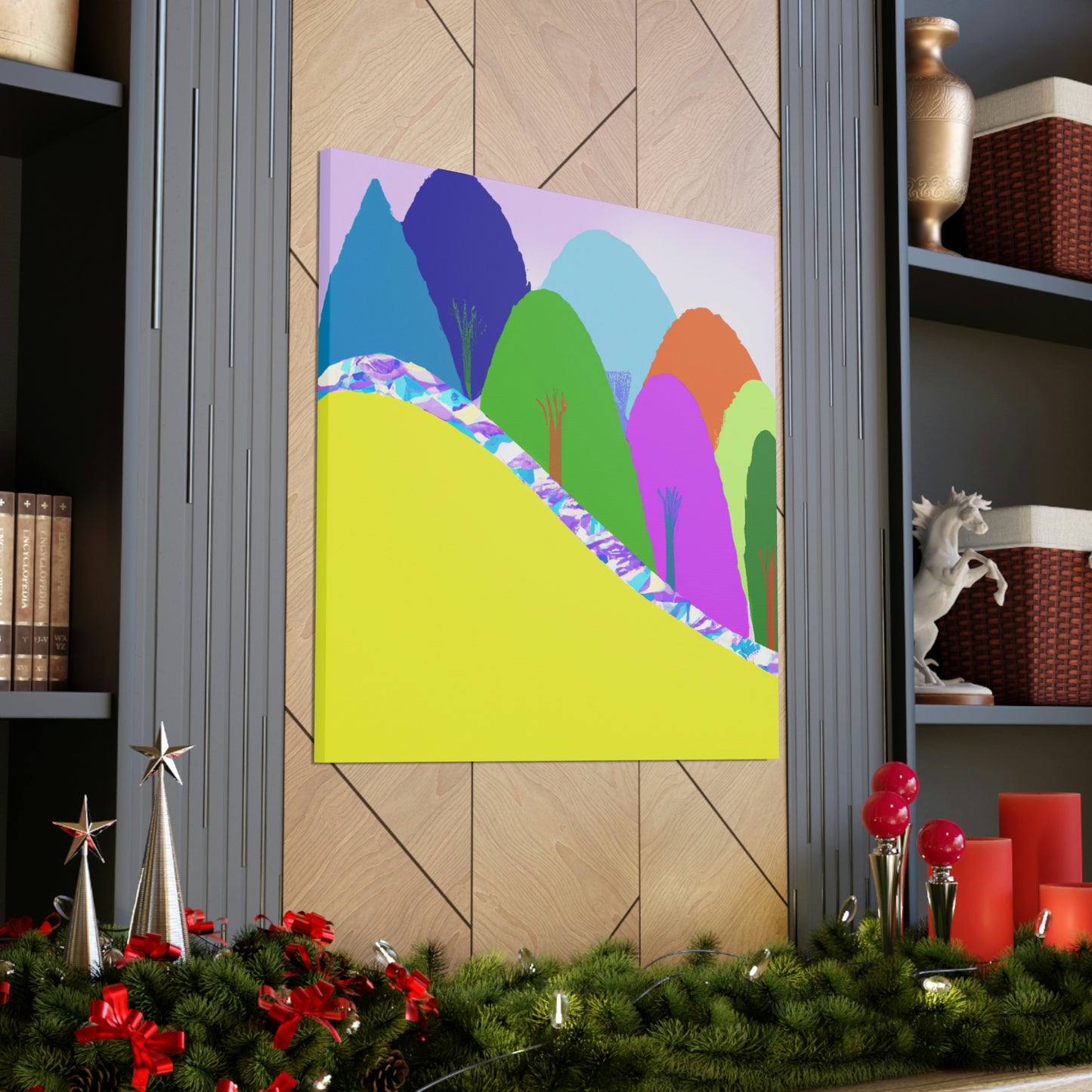 Mountain Optimism Artist - Canvas