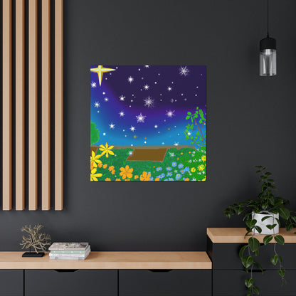 "Un jardín celestial de color" - The Alien Canva