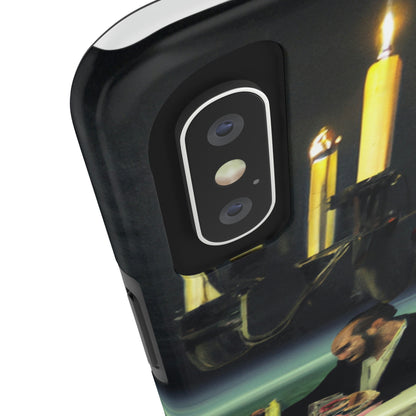 "A Beacon of Romance: An Intimate Candlelit Dinner in a Forgotten Lighthouse" - The Alien Tough Phone Cases