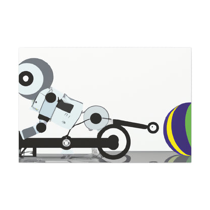 Roboter-Rebounder - Die Alien-Canva