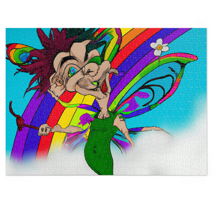 Rainbow Mischief Fairy - The Alien Jigsaw Puzzle