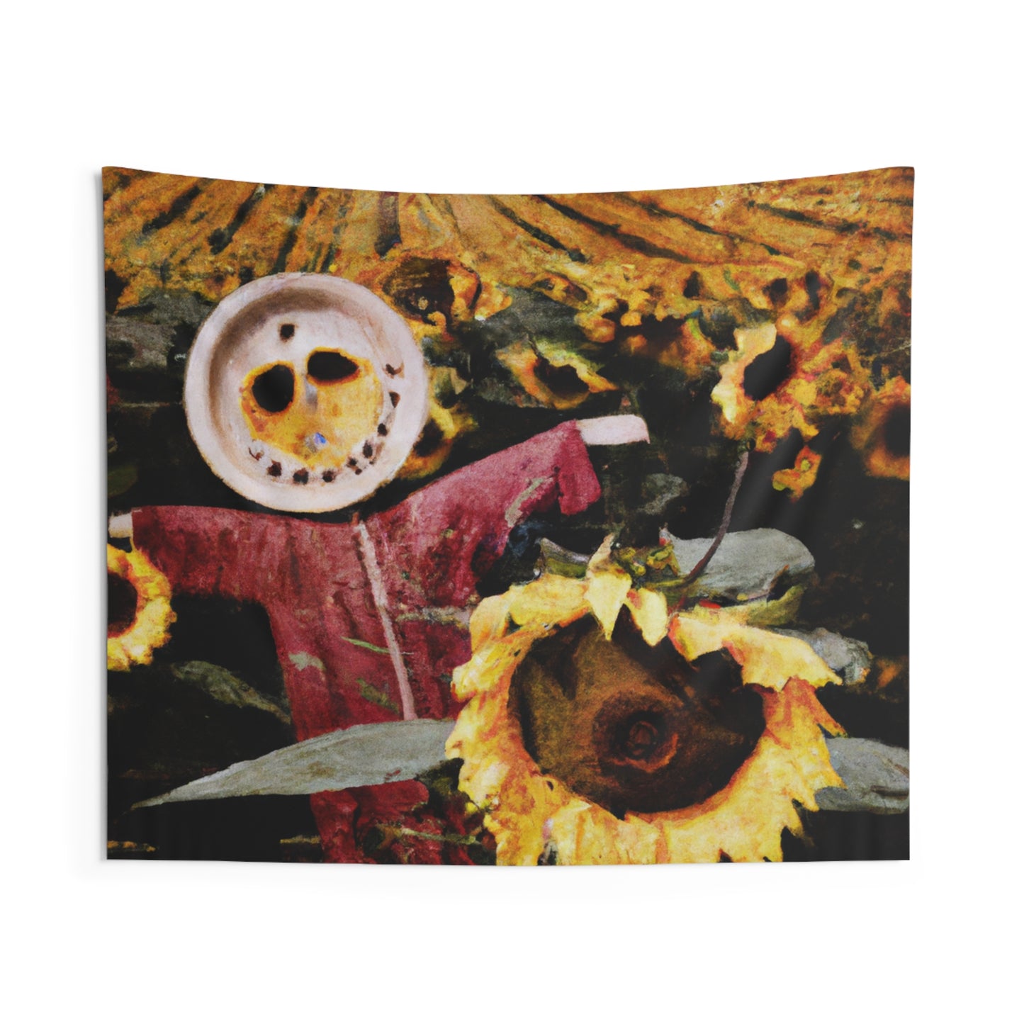 „Lone Sentry of the Sunflower Field“ – Die Alien-Wandteppiche