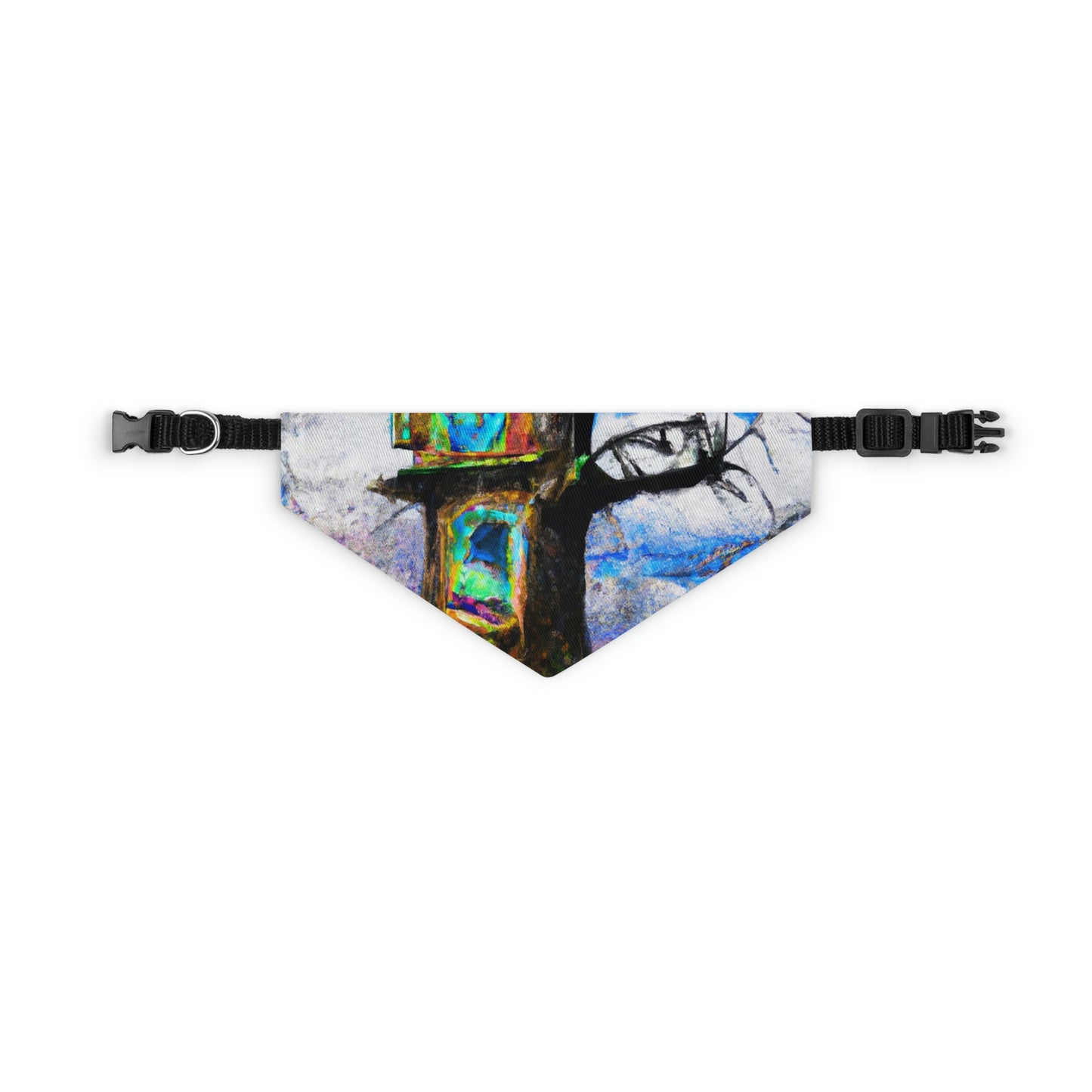 "Forgotten Secrets of the Springtime Forest" - The Alien Pet Bandana Collar